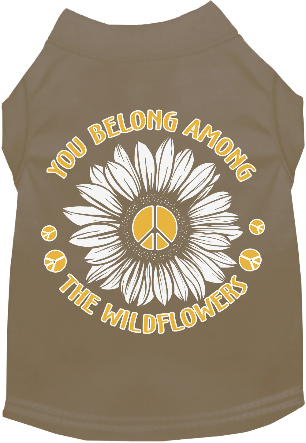 Sweet Cat or Dog Shirt for Pets "Among the Wildflowers"