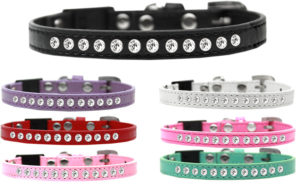 Clear Jewel Breakaway Cat Collar