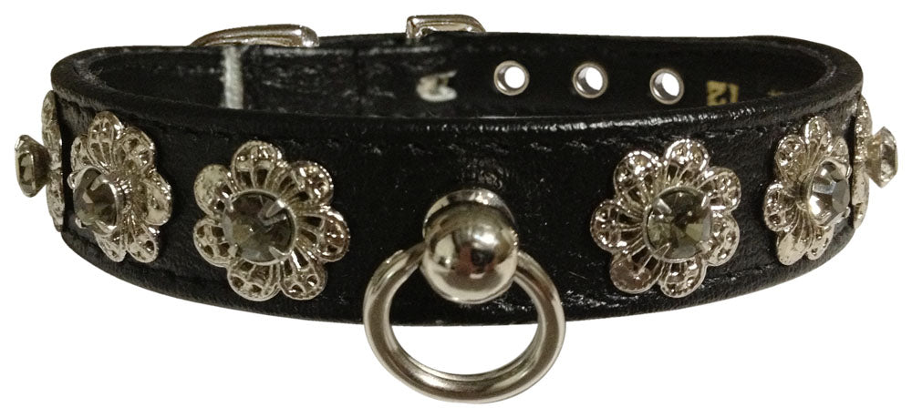 Starlite Dog Collar Black