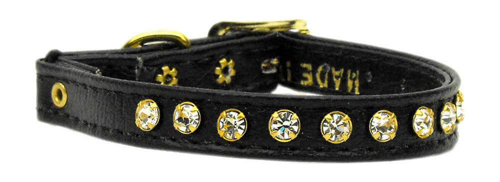 Clear Crystal Vintage Set Cat Safety Collar