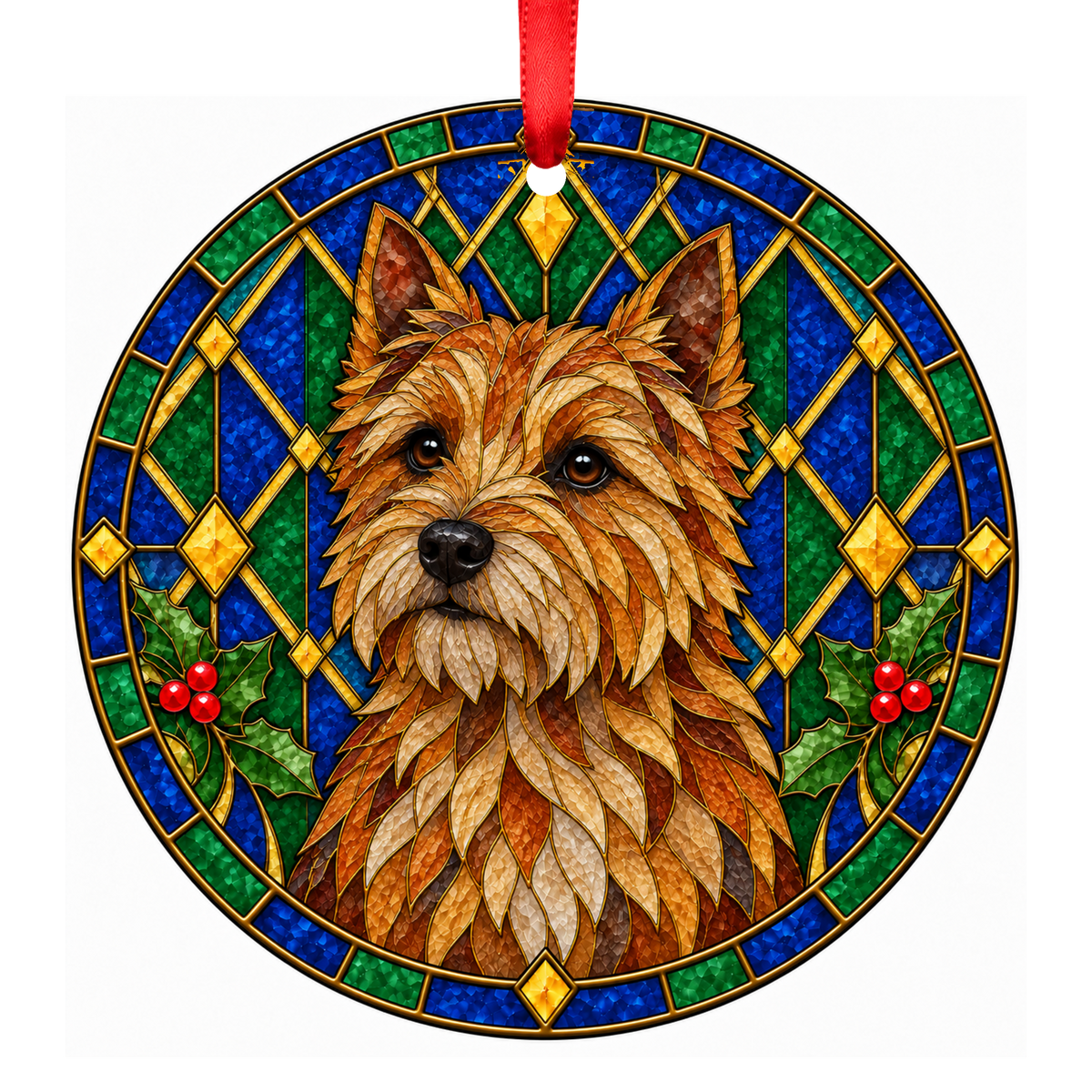 Norwich Terrier — Red