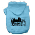Pet Hoodie "Amsterdam Skyline"