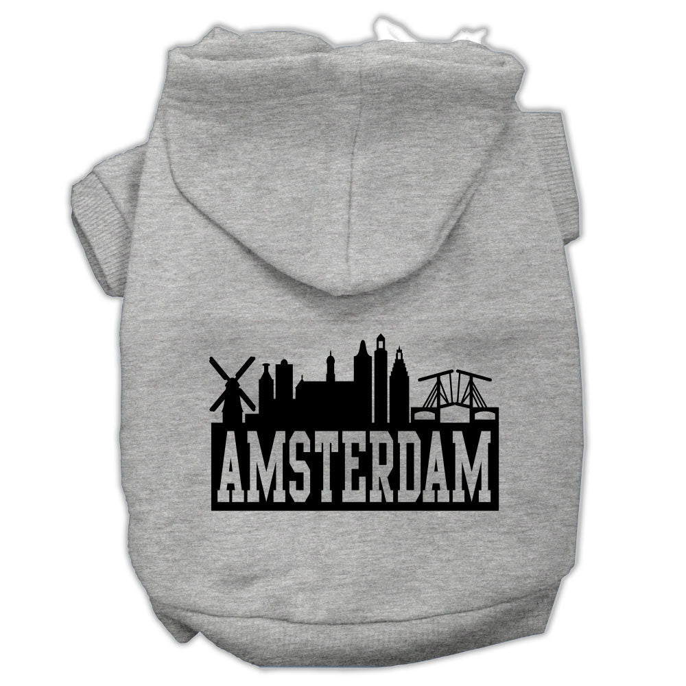 Pet Hoodie "Amsterdam Skyline"