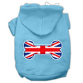 Pet, Dog & Cat Hoodie, "Bone Shaped Flag British (Union Jack) Flag"