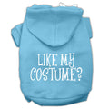 Halloween Pet Hoodie, "Gostas do Meu Disfarce?"