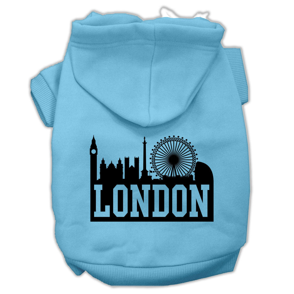 Pet Hoodie "London Skyline"