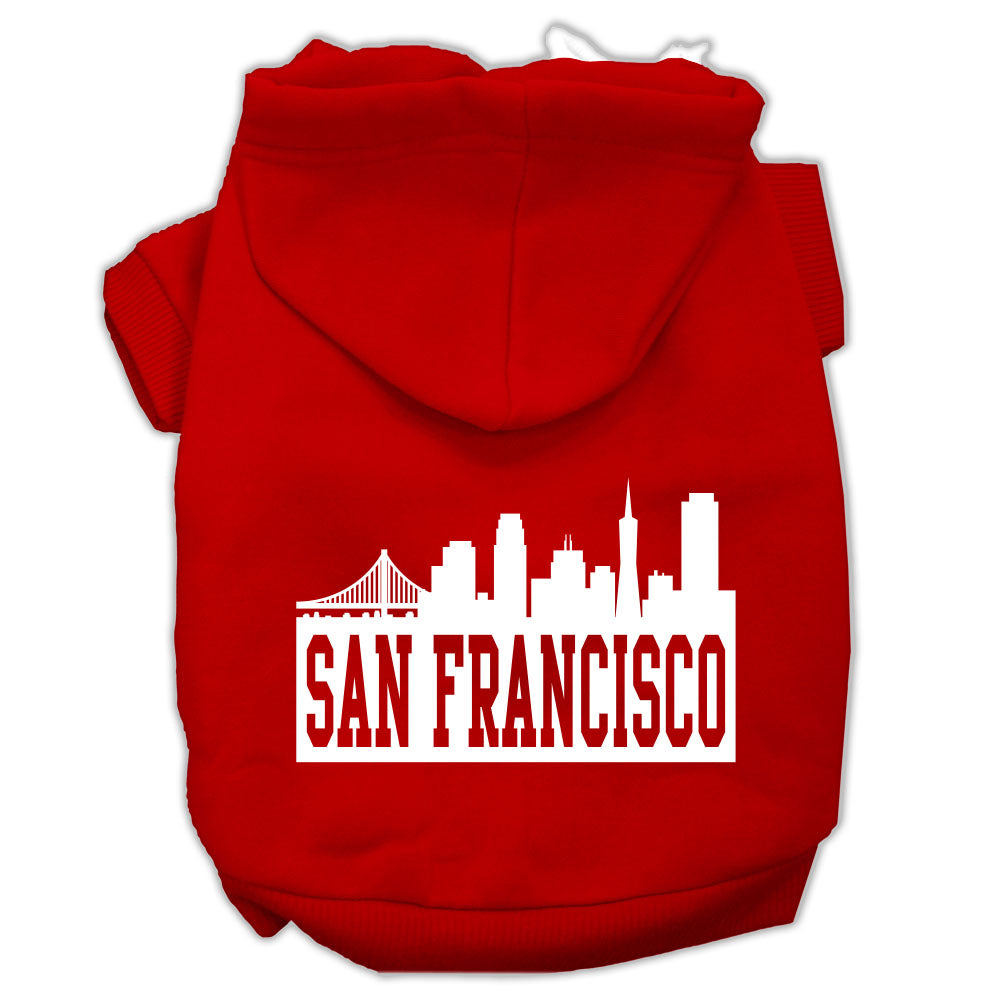 Pet Hoodie "San Francisco Skyline"