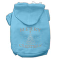 Christmas Pet Hoodie Screen Printed, "Shimmer Christmas Tree"