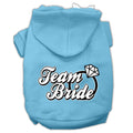Pet Hoodie "Team Bride"