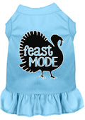 Vestido para Animal de Estimação de Ação de Graças "Modo Banquete"