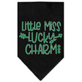 Haustier- und Hundehalstuch, Siebdruck, „Little Miss Lucky Charm“