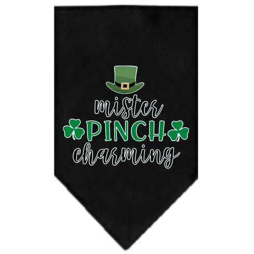 Lenço/Bandana para Cão de Estimação Serigrafado, "Mr. Pinch Charming"