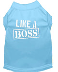 T-shirt para animais de estimação "Like A Boss"