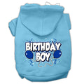 Pet, Dog & Cat Hoodie Screen Printed, "Birthday Boy"