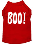 Halloween Haustier Hund & Katze Shirt Siebgedruckt, "Buh!"