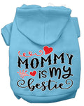 Hoodie para Animais de Estimação "A Mamã É a Minha Melhor Amiga"