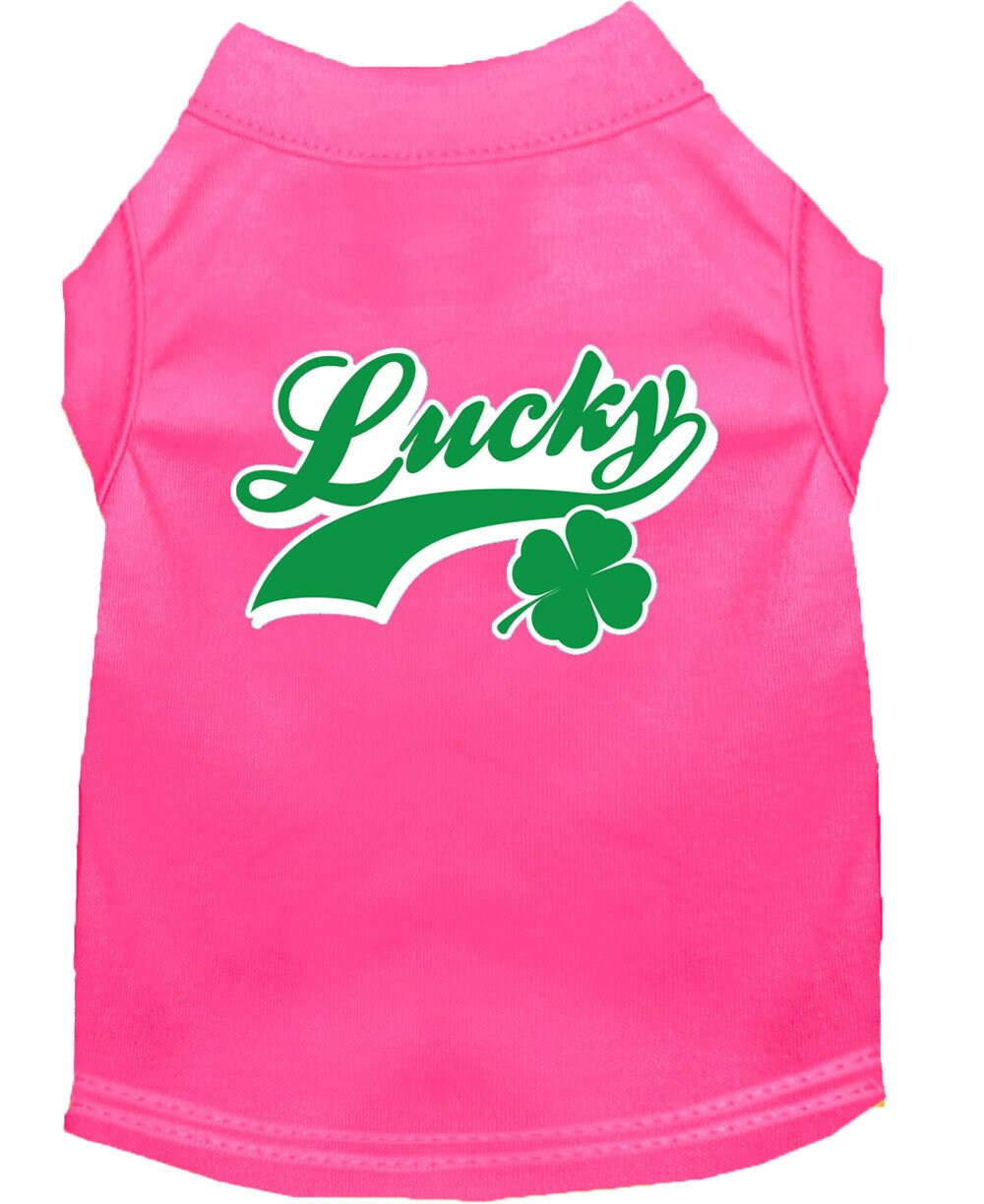 T-shirt para animal de estimação "Lucky Swoosh"