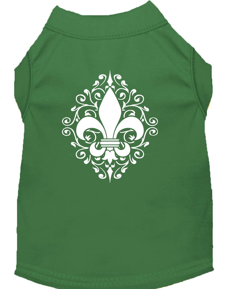 T-shirt para animal de estimação "Flor de Liz de Henna"