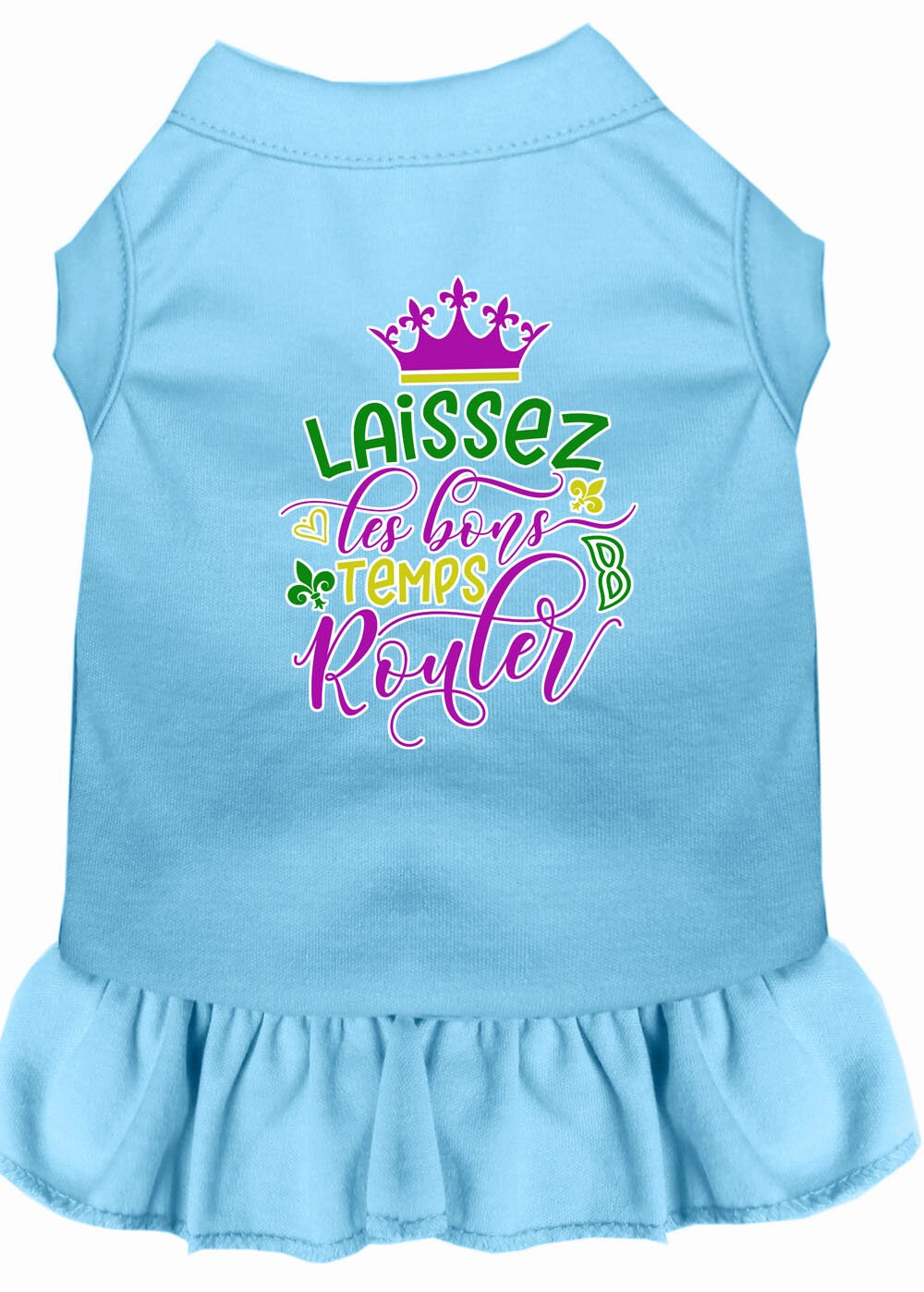 Haustierkleid „Laissez Les Bons Temps Rouler“