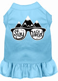 Haustierkleid „Stay Wild“