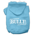 Tier-Kapuzenpullover mit Siebdruck, "Bully"
