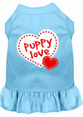 Vestido para Animal de Estimação Estampado, "Puppy Love"