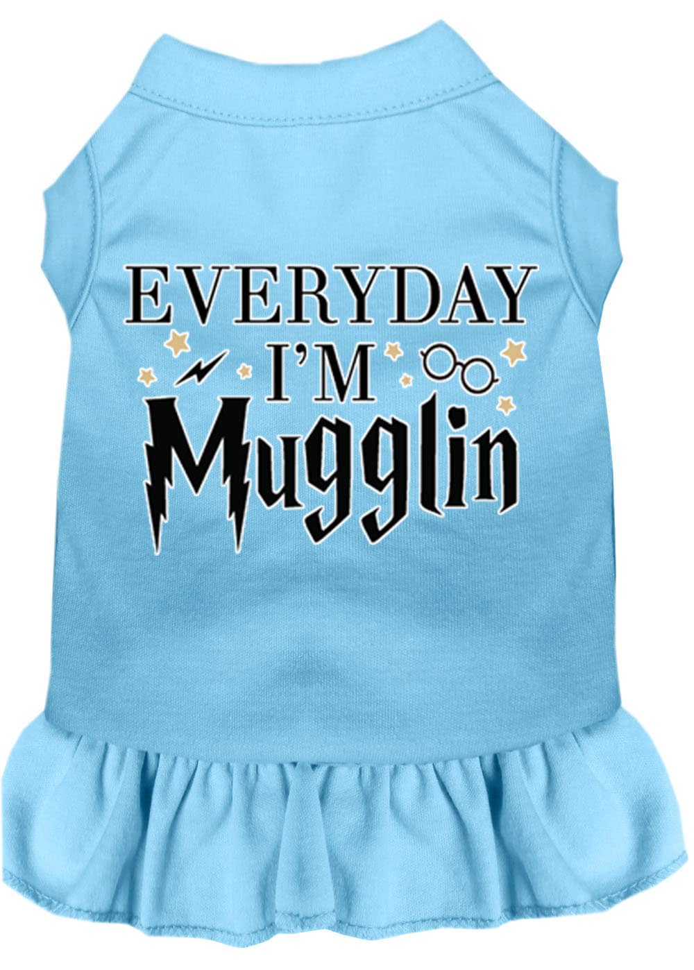 Vestido para Animais de Estimação "Everyday I'm Mugglin"